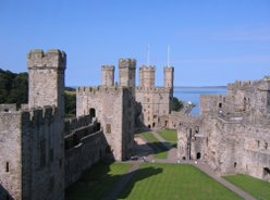 Castle Caernarfon Wales